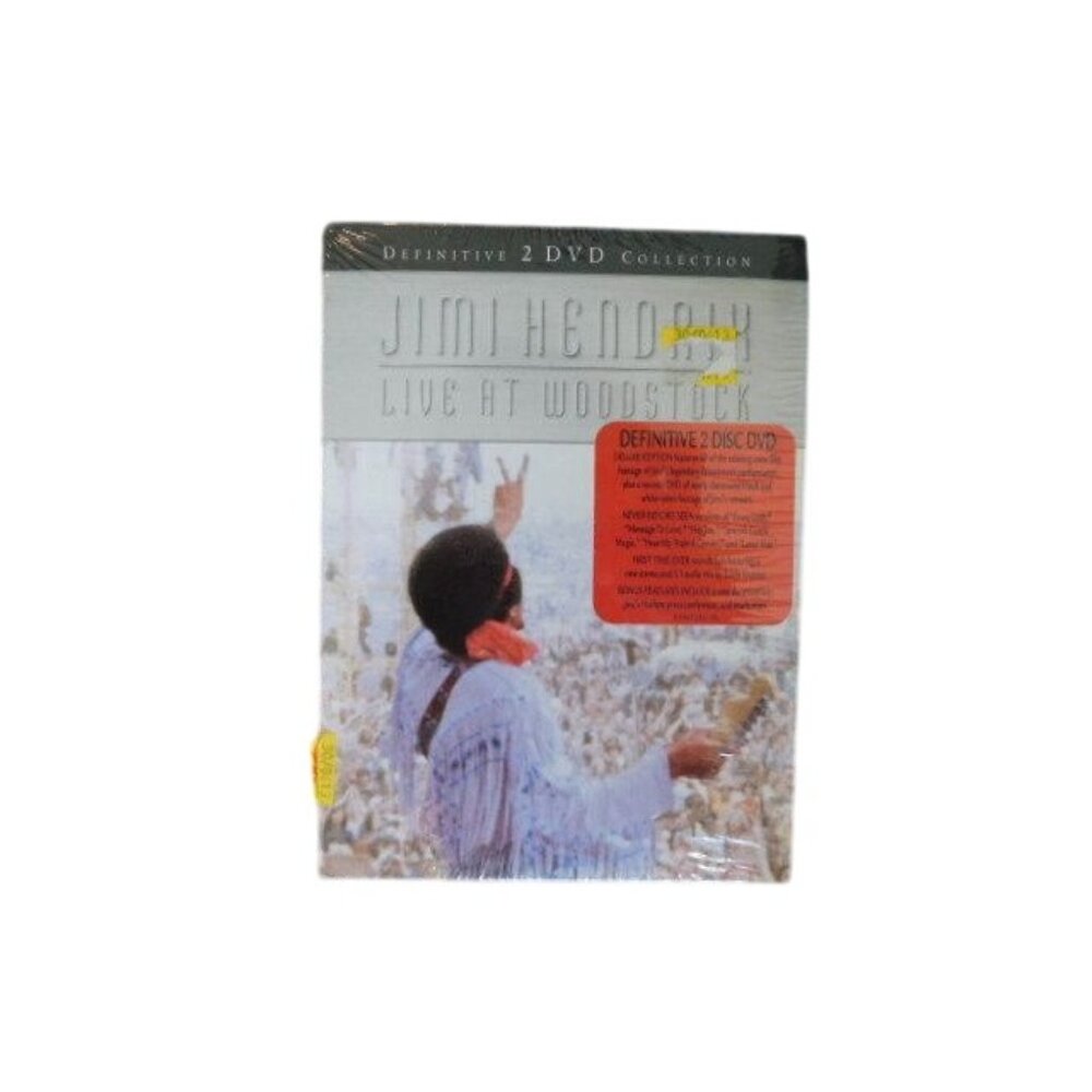 Jimi Hendrix Live at Woodstock 2 DVD Collection Set SEALED